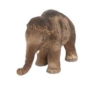 ABOOFAN Bébé mammouth Jouets d'animaux modèle de créature préhistorique Toys créativité des modèles Ornement décoration modèle Animal modèle Animal de Simulation lionceau Statue PVC