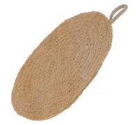 ABOOFAN Beige Tapis à Raviolis Ronds pour Cuisson Uniforme, en Éponge de Loofah Doublure de Panier Vapeur Légère, Convient Cuisine Vapeur Domestique