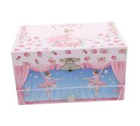 ABOOFAN Boîte à Musique Ballerine pour Filles Petite Boîte à Bijoux avec Danseuse De Ballet Étui pour Bijoux Et Souvenirs Décoration De Chambre