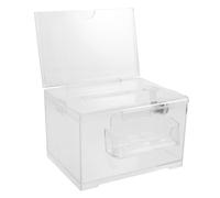 ABOOFAN Boîte à Suggestions Acrylique Transparente avec Serrure et Urne de Vote Sécurisée Boîte à Dons Robuste pour Événements et Réunions
