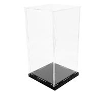 ABOOFAN Boîte D'affichage Boîte de Présentation Robuste Haute Transparence en Acrylique Transparent pour Modèles Faits Main et Œuvres d'art pour Maison et Bureau