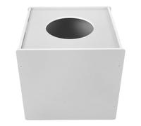 ABOOFAN BoîTe De Loterie Opaque 21X20X19Cm Urne Tirage Sort Personnalisable BoîTe De Vote Et De Rangement pour Billets Jeux De SociéTé FêTes Mariages Entreprises