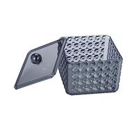 ABOOFAN Boîte de Rangement Acrylique pour Coton Organisateur de et Écouvillons avec Couvercle Design et Élégant pour Maquillage et Accessoires pour Décorer Votre Bureau