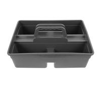 ABOOFAN Boîte de Rangement Portable pour Fournitures de Ménage Organiseur de Produits Entretien avec Compartiments Transporteur Outils de Nettoyage pour Salle de Bain et Voiture