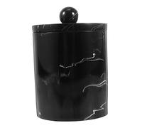 ABOOFAN Boîte De Rangement pour Cure-Dents Marbre avec Couvercle Boîte De Rangement pour Cotons-tiges De Bureau