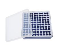 Aboofan Boîte De Rangement Pour Tubes À Essai, Support Réutilisable Pour Tubes D'Échantillons, Organisateur De Laboratoire Vert Pour Stockage Et Organisation, Idéal Pour Recherche Et Éducation