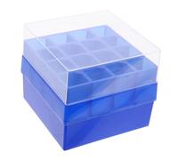 ABOOFAN Boîte de Rangement pour Tubes Congélation Support Plastique Stable pour Tubes à Centrifuger Organiseur de Laboratoire Compatible Congélateur Usage Recherche et École