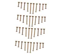 ABOOFAN Boîte de Vis Écrous Fendus pour Kit de Réparation Polyvalent pour Berceaux Chaises Facile à Utiliser