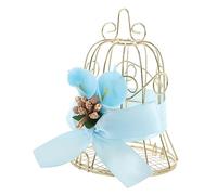 ABOOFAN Boîte Mangeoire pour Cage à Oiseaux Conteneur De Bonbons Cage à Oiseaux Bonbonnière en Forme De Cloche Coffret Cadeau Contenants De Bonbons Le Fer Volière Fournitures De Mariage