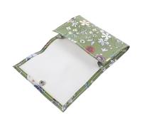 ABOOFAN Boîte Pilules Voyage Portable Cuir PU Étui Sept Jours Compartiments Organisateur Pilulier Journalier Léger pour Sac à Main Pochette Portefeuille Médicale Pratique Verte