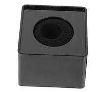 ABOOFAN Boîtier De Poste De Microphone Interview Micro Phone Drapeau Station Cube Drapeau Station De De Logo De Accessoire De Phone Personnaliser Carré
