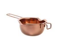 ABOOFAN Bol Fondant Marmite à Beurre Marmites Beurre à Fusion Fondoirs à Beurre Creuset De Chocolat Marmite Pour Faire Fondre Le Chocolat Acier Inoxydable Rose Gold