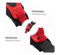 ABOOFAN Boucle de Casque à Dégagement Rapide pour Fixation Résistante Nylon Abs et Compatible Casques Système de Verrouillage Facile à Presser