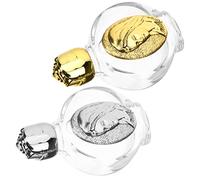 ABOOFAN Bouteille Deau Bénite Rechargeable Petit Récipient En Verre Pour Décoration Déglise Chrétienne