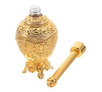 ABOOFAN Bouteille Verre pour Eau Bénite Récipient Délicat Doré pour Décoration Intérieur Occasions Spirituelles Contenant Unité pour Église Et Festivités Religieuses