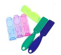 ABOOFAN Brosses à Ongles en Pp pour Nettoyage Précis Ensemble de 6 Faciles à Utiliser pour Enlever Taches et Saletés, Accessoire Indispensable Couleur Aléatoire pour Manucure et Nail Art