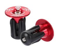 ABOOFAN Butée de Guidon en Aluminium pour Vélo de Route et VTT, Bouchon Antidérapant Solide pour Poignée, Adapté pour Vélo Tout-Terrain et Course, Installation Facile