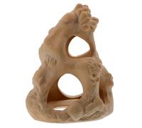 ABOOFAN Cachette Aquarium en Céramique Réaliste pour Poisson, Décoration Intérieure Design Fin et Aménagement Paysager d'un Aquarium Domestique