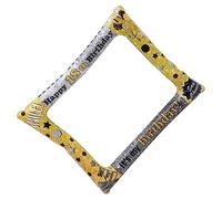 ABOOFAN Cadre Photo Danniversaire Gonflable en PVC pour Fête des 18 Ans Accessoire Amusant pour Photomaton Design De Ballon De Fête