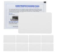 ABOOFAN Cartes de Nettoyage pour Terminal de Point de Vente en PVC 15 Pièces 125 X 79 MM pour Lecteurs de Cartes et Imprimantes Kit de Maintenance pour Environnements Professionnels