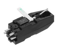 ABOOFAN Cartouche de Platine Vinyle Double Face Stylet pour Tourne-disque, Séparation de Canal, Reproduction Sonore, Plastique et Métal, pour Phonographe