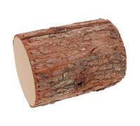 ABOOFAN Centre de Table Souche d'arbre, Socle D'exposition Rustique en Bois, Souche Décorative en Bois, 20x15cm, Léger et Portable, Décor de Tronc Artificiel pour Sapin de Noël, Mariage