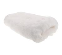 ABOOFAN Chauffe-Mains Épais en Fausse Fourrure Blanche Coussin Chauffe-Mains Doux et Portable Manchon Chauffant d'hiver pour Femmes et Étudiantes Pochette Isolante et Confortable pour