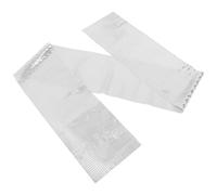 ABOOFAN Chemin de Table Bords Surjetés Disco Argenté en Polyester Motif à Carreaux Anti-froissement, pour Décoration de Fête Disco et Mariage