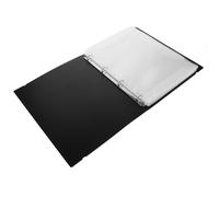 ABOOFAN Classeur de Partitions A4 pour Piano 30 Feuilles 60 Faces Surface Non Réfléchissante Porte-Documents pour Annotations Dossier de Partitions Musicales Noir Classique