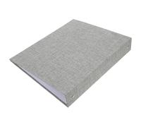 ABOOFAN Classeur Souple à Anneaux Tissu Résistant à Eau Organiseur Polyvalent pour Bureau École et Maison Rangement Pratique pour Documents Partitions et Photos