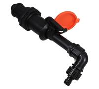 ABOOFAN e Vanne Protection Anti-vol à Coupleur Rapide 3/4'' Dn20 en Plastique PP pour Tuyau D'arrosage Jardin et Arrosage Manuel