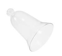 ABOOFAN Cloche en Verre Vintage Décorative, Dôme Protecteur Multifonctionnel Facile à Nettoyer pour Gâteaux et Objets de Collection la Maison Bureau