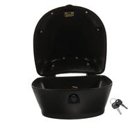 ABOOFAN Coffre Arrière pour Moto Top-Case Petit Coffre de Rangement pour Scooter Boîte de Rangement Arrière Facile à Installer