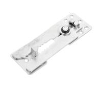 ABOOFAN Connecteur De Allongé Acier Et Alliage De Zinc Plaque De Connexion à Boucle Métallique pour Meubles Et Assemblages