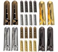 ABOOFAN Conseils pour Remplacer des Lacets de Chaussures 20pcs Embouts Métalliques pour Décorations DIY et Accessoires de Cordons