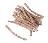 ABOOFAN Corde D'allume-feu en Jute Cirée 20pcs pour Camping et Feu de Survie, Légère et Résistante à l'eau Pierre à Feu Intégrée pour Allumer Rapidement