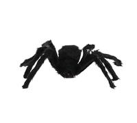 ABOOFAN Costume Araignée Halloween pour Animaux de Compagnie en Peluche Noire Huit Pattes Simulées, Décoration Effrayante et Accessoire Photo pour Chiens et Chats