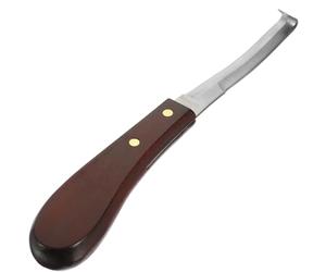 ABOOFAN Coupe-Sabot Droit en Acier Inoxydable, Couteau à Sabot Robuste et Léger pour Soins de Chevaux, Vaches et Ânes, Accessoire de Parage Pratique pour Usage Quotidien en Pâturage