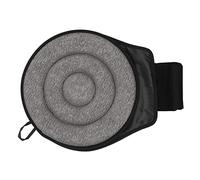 ABOOFAN Coussin de Siège Pivotant Rotatif Multifonctionnel Gris Double Anneau pour Femme Enceinte Usage Voiture Intérieur Voiture et Chaise