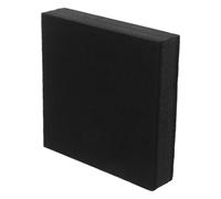 ABOOFAN Coussin D'isolation Acoustique pour Haut-parleurs et Caisson de Basses en Mousse Haute Densité Noir Auto-adhésif Facile à Nettoyer pour Salles de Couture et Gymnases