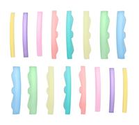 ABOOFAN Coussinet de Cils en Silicone pour Permanente 8 Paires, Facile à Nettoyer, S'adapte la Plupart des Formes D'yeux, pour Salon de Beauté