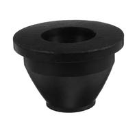 ABOOFAN Coussinets Isolation des Vibrations en Caoutchouc Noir pour Pompe à Eau et Ventilateur, Forme Ronde Bol, Optimisation Fixation Équipement Résistante aux Intempéries