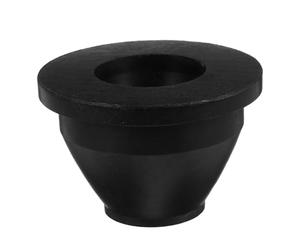 ABOOFAN Coussinets Isolation des Vibrations en Caoutchouc Noir pour Pompe à Eau et Ventilateur, Forme Ronde Bol, Optimisation Fixation Équipement Résistante aux Intempéries