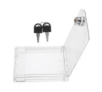ABOOFAN Couvercle pour Panneau de Recouvrement du Thermostat Central Boîte de Protection Électrique Sécurisée Protection en Plastique Interrupteur Verrouillable pour Ambiance Estivale