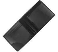 ABOOFAN Couverture de Certificat Porte-Cartes Sécurisé pour Personnes Handicapées Étui Léger et Résistant à l'usure en PVC Noir pour Carte D'identité et Carte Bancaire
