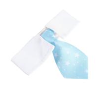 ABOOFAN Cravate pour Animaux de Compagnie Ajustable en Polyester et Coton Motif Étoile pour Décoration Chic Lors de Fêtes et Toilettage de Chiens et Chats