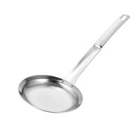 ABOOFAN Cuillère Écumoire Acier Inoxydable Passoire à Huile et Graisse pour Friture et Fondue Ustensile de Cuisine Ergonomique pour Pâtes Soupe et Sauce