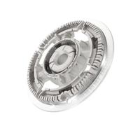 ABOOFAN Diffuseur de Flamme en Fer 15 Cm pour Cuisinière à Gaz, Répartiteur de Chaleur, Séparateur de Flamme Double Trou Compatible, Accessoire de Cuisson pour Plaque de Cuisson Encastrée