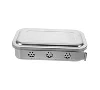 ABOOFAN Disque d'instrument chirurgical casserole chirurgicale en acier inoxydable plat d'instruments chirurgicaux Organisateur de plateau