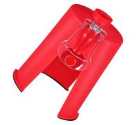ABOOFAN Distributeur de Boissons Gazéifiées Alimentaire avec Robinet Pratique pour Bouteilles de Rouge